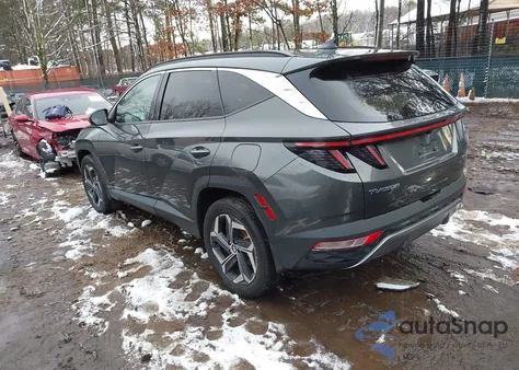 2024 Hyundai Tucson Hybrid Limited from USA, damaged, VIN KM8JECD12RU172848